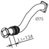 DINEX 28213 Exhaust Pipe